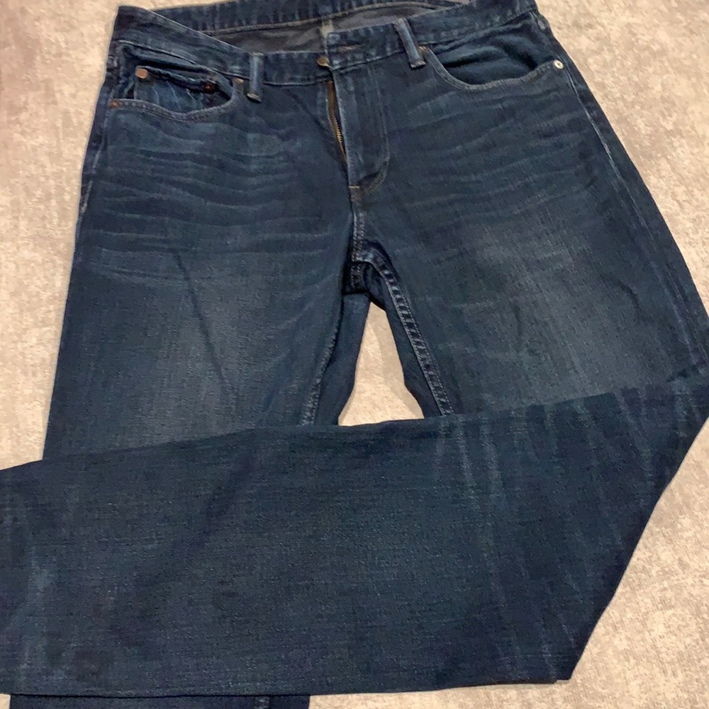 Men’s dark wash bonobos jeans